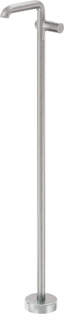 Grindinis praustuvo maišytuvas Deante Silia Hexa BHS_F2KK, Brushed steel