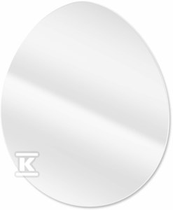 Pakabinamas asimetrinis veidrodis Deante Silia ADI_E841