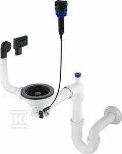 Sifonas granitinėms plautuvėms Deante Space-Saver ZXY_N972, Nero