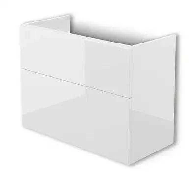 Praustuvo spintelė Deante Prizma, 80x60x38.5 cm, Baltas gloss (STU_6U81)