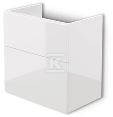 Praustuvo spintelė Deante Prizma, 60x60x38.5 cm, Baltas gloss (STU_6U61)
