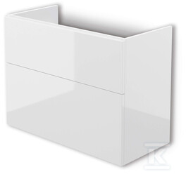 Praustuvo spintelė Deante Prizma, 80x60x38.5 cm, Baltas gloss (STU_6U81)