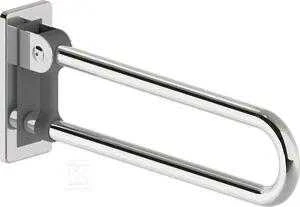 Deante Lehnen sulankstoma vonios kambario rankena, 60 cm, NIL_041D, Steel
