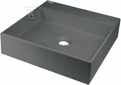 Granito stalviršiai Deante Correo 40x40 cm, CQR_TU4S, antracito metalo