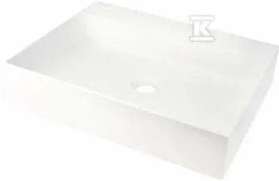 Graninis praustuvas Deante Correo 50x40 cm, CQR_AU5S, Alabaster