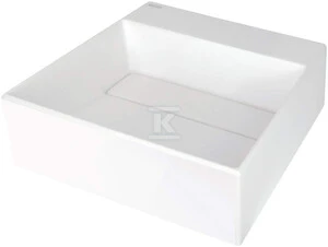 Granitinis praustuvas Deante Correo, 40x40 cm, CQR_AU4M, Alabaster