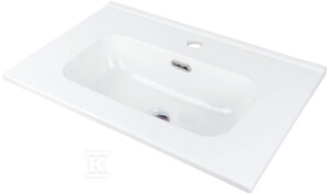 Praustuvas Deante Tubo - 60 cm, CTU_6U6M, Baltas