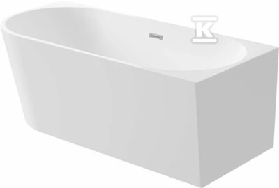 Akrilinė vonia Deante Silia KDS_015P, dešininė, 150x75 cm