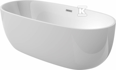 Akrilinė vonia Deante Alpinia KDU_016W, 160x75 cm