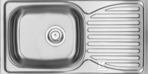 Virtuvinė plautuvė Deante Doppio ZEN 0113, satin