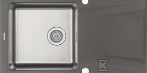 Granito-plieno plautuvė Deante Prime, ZSR_T113, Antracito metalas