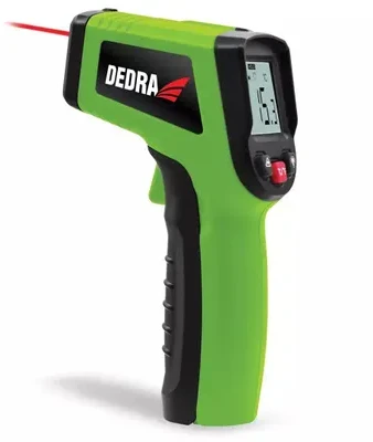 Dedra Nekontaktinis pirometras lazerinis termometras 50C iki 600C
