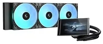 Deepcool LT360 VISION ARGB | Liquid Cooler | Juodas | Intel, AMD