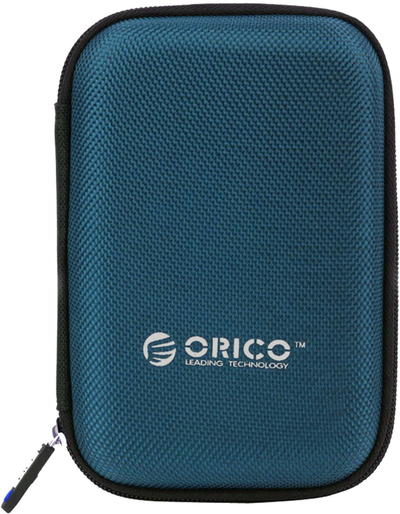 Orico kietojo disko dėklas ir GSM priedai (mėlynas)