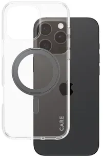 Panzer Glass CARE by PanzerGlass Feature Kickstand Case Apple iPhone 16 Pro Max 6.9" dėklas telefonui juodos spalvos/dėklas telefonui juodos spalvos MagSafe 1324