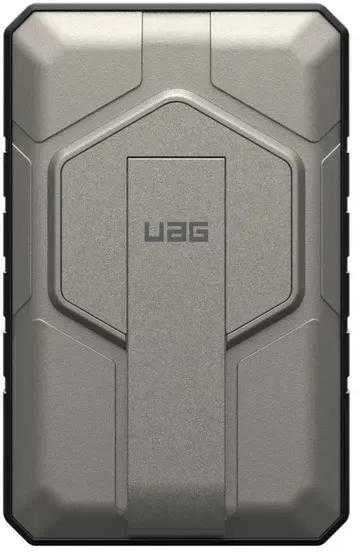 Urban Armor Gear UAG Tvirtas 10K 10000 mAh MagSafe Powerbank su 10W stovu + kabeliai - Titanium