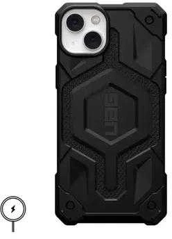 UAG Urban Armor Gear dėklas MONARCH, skirtas IPHONE 14 Plus, juodas, kevlarinis