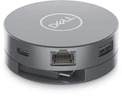 DELL DA305 Vielinis USB 3.2 Gen 2 (3.1 Gen 2) Type-C Sidabras