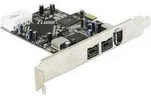 DLC DeLOCK PCI Express card FireWire A / B sąsajos plokštė / adapteris