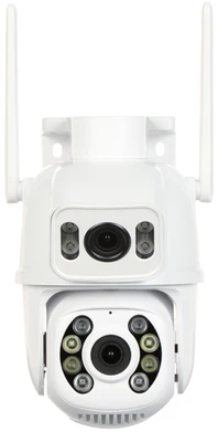 Inne Delta Cctv IP KAMEROS LAUKO ROTARIMAS ICSEE-W61SD-2 Wi-Fi Visų spalvų 2 X 3 Mpx 2 X 3,6 mm
