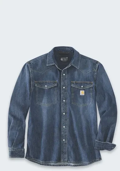 Carhartt Denim C9f49 Montana džinsiniai laisvalaikio stiliaus Wyatt marškinėliai