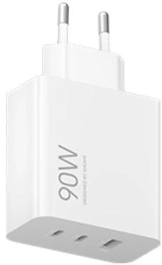 Įkroviklis jungiama į tinklą Xiaomi 90W HyperCharge Power Adapteris (2xUSB-C, 1xUSB-A) aprašymas - Prekės nuotrauka