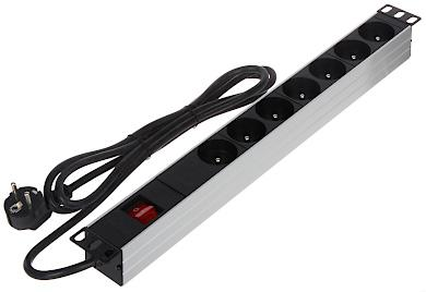 7-lizdų-maitinimo-juostelė-PD-7rack