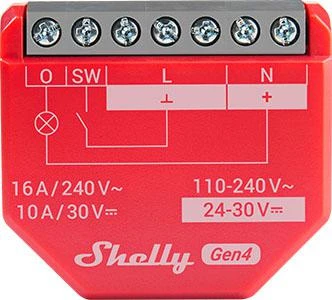 Shelly 1PM Gen4 aprašymas - Prekės nuotrauka