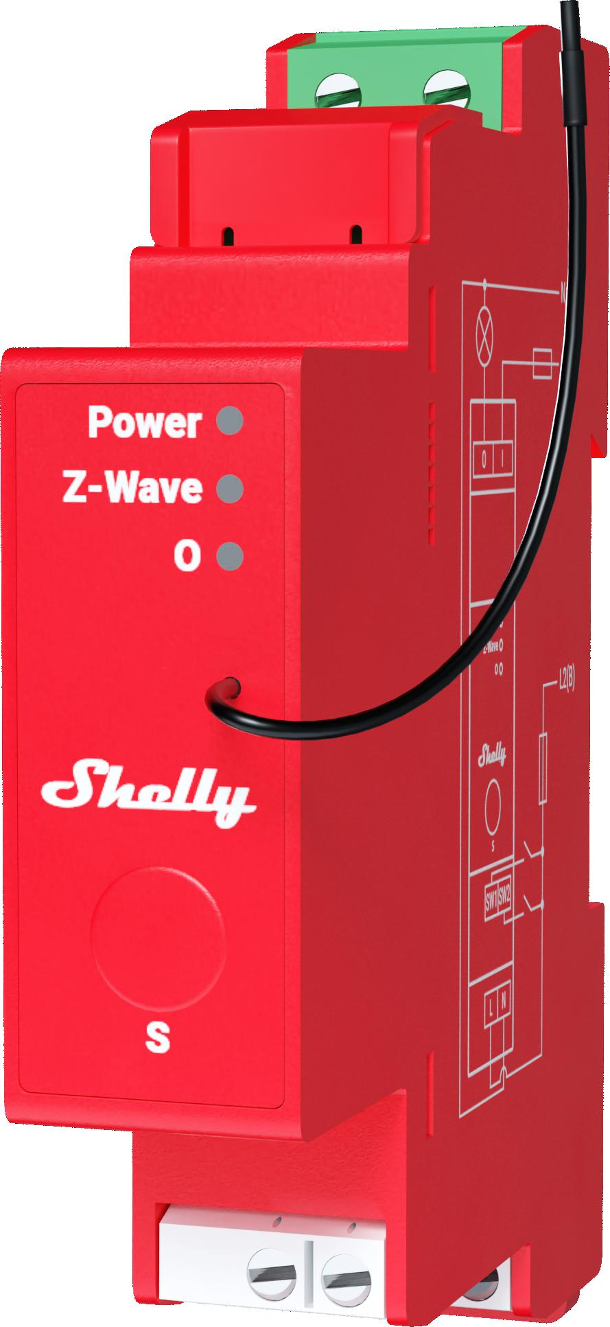 Shelly Qubino Wave PRO 1PM aprašymas - Prekės nuotrauka