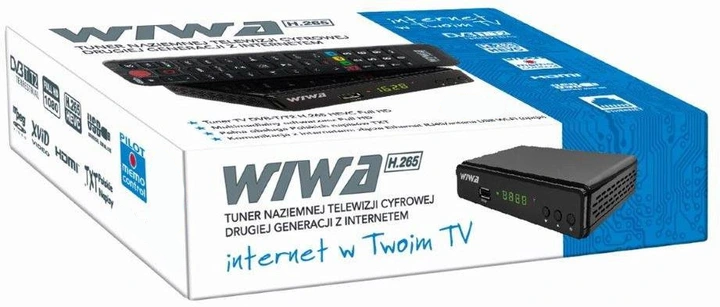 DVB-TT2 Wiwa H265 -vastaanotin