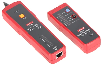 VIELOS PORŲ DETEKTORIUS SU KABELIŲ TESTERIU RJ-45 UT-682 UNI-T