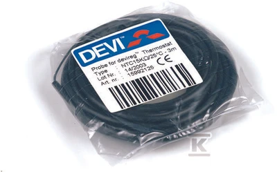 Devi grīdas sensors 3m, 15 kOhm, juodas