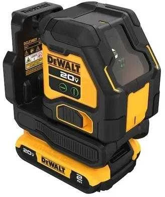 Kryžminis lazerinis nivelyras DeWalt DCLE34021D1-QW; 18 V; 1x2,0 Ah akum.