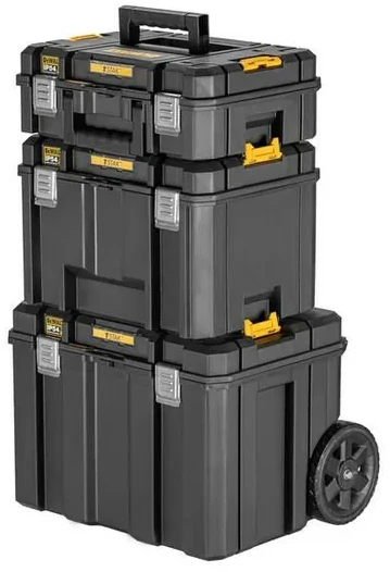 DeWalt 3 įrankių dėžių rinkinys TStak 2.0 IP54 DWST83517-1