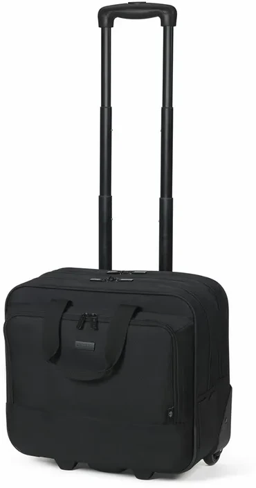 DICOTA Nešiojamas kompiuteris Roller Top Traveller Eco BASE 13 -16 40,6 cm (16″) Krepšys su ratukais Juoda