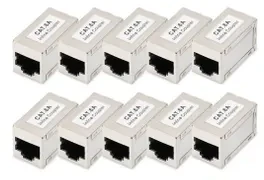 Digitus DN-93905-10 kabelių lizdinio / kištukinio jungčių tipo keitiklis RJ-45 Sidabras