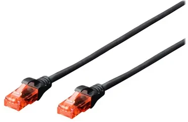 DIGITUS DK-1612-050/BL Premium CAT 6 UTP patch kabelis Ilgis 5,0m Spalva juodas