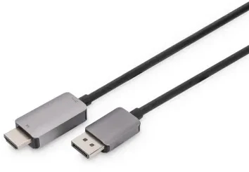 Digitus DB-340305-018-S vaizdo kabelio adapteris 1,8 m DisplayPort HDMI Juoda