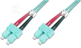 Assmann Electronic „Assmann“ elektroninis DIGITUS šviesolaidinis laidas nuo SC iki SC daugiamodis 50/125 m dvipusis ilgis, 3 m, klasė OM3