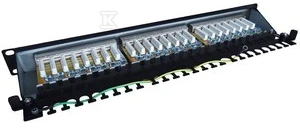 Assmann Electronic DIGITUS DN-91624S-EC DIGITUS 19 CAT6 pataisų skydelis 24 prievadų S-FTP
