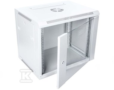 Assmann Electronic DIGITUS DN-W19 09U/450 Sieninė spintelė 9U 600x450mm pilkas RAL 7035