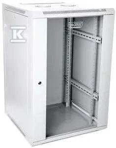 Assmann Electronic DIGITUS DN-W19 18U/600 Sieninė spintelė 18U 600x600mm pilkas RAL 7035