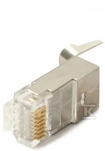 „Digitus Professional“ RJ45 kištukas, 6A kat., ekranuotas, 10 vnt. pakuotėje