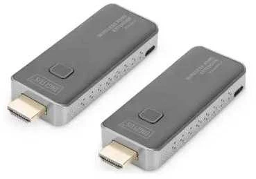 „Assmann“ elektroninis DIGITUS belaidžio HDMI prailginimo rinkinys 50 m raktas nuo 1 iki 1 „Full HD“