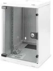 „Digitus“ prie sienos montuojamas korpusas 254 mm (10 colių) | DN-10-09U | 31,2 x 30 cm | Pilkas