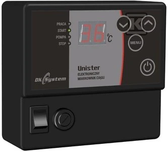 DK system elektroninis kieto kuro katilo traukos reguliatorius UNISTER