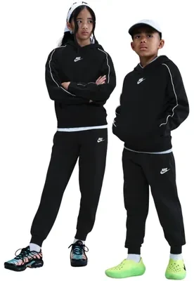 Dres vaikams Nike Sportswear Club Fleece juoda HQ9318 010 (S)