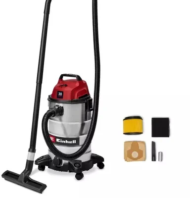 Einhell TC-VC 3055 S 30 L Cylinder vacuum Dry&wet 950 W Dust bag