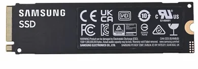 Vidinis SSD diskas Samsung 990 EVO 1TB, M.2 2280, PCIe 4.0 x4 / NVMe 2.0, skaitymas iki 7150 MB/s, rašymas iki 6450 MB/s