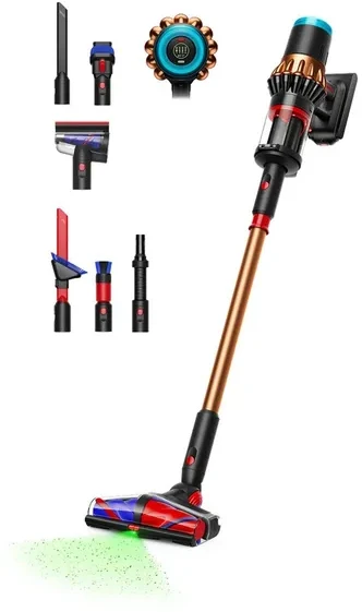 Dulkių siurblys Dyson V16 Piston Animal, matinės juodos / vario spalvos + valymo rinkinys